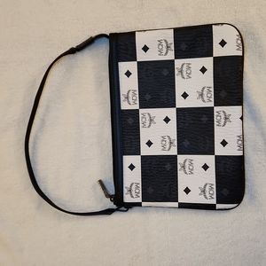 MCM Zip Pouch from Bloomingdale's 150th Check Tote